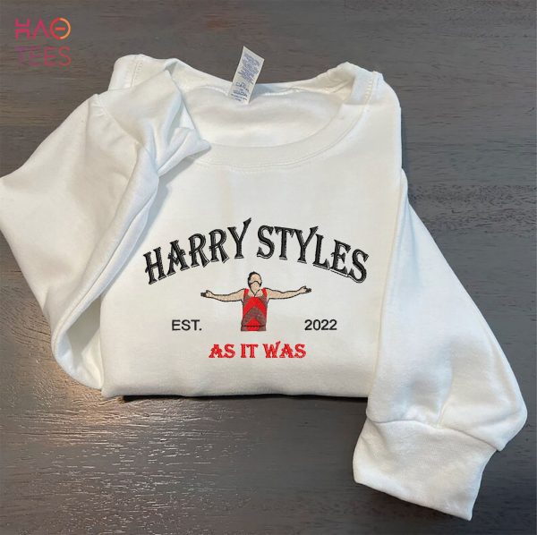 Harry Styles Embroidered As It Was In this World It’s Just Us Harry House Harry style Fan Gift HsTee Shirt