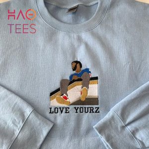 J.Cole Inspired Embroidery Hooded Sweatshirt Shirt