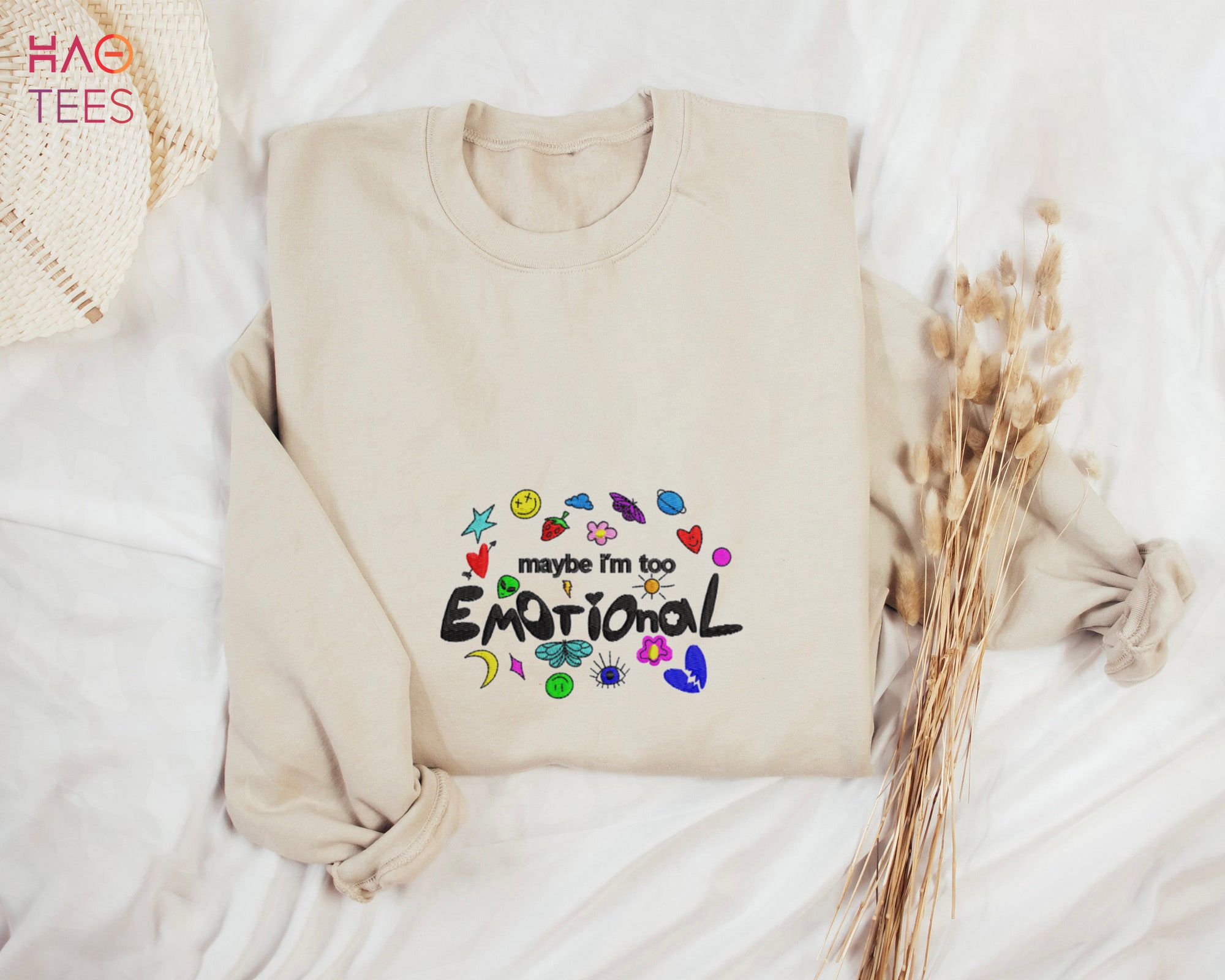 Maybe Im Too Emotional Trendy Aesthetic Gift For Women Shirt Maybe Im Too Emotional Trendy Aesthetic Gift For Women Shirt