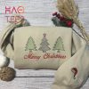 Merry Christmas Embroidered Christmas Tree embroidered Family Christmas Tree Grinch Crewneck Gift Merry Crewneck Whoville University Plus Size Santa Clause Bakery Shirt
