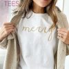 Merry Holiday Latte Embroidered Christmas Shirt