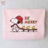 Snoopy Be Merry Embroidered Shirt