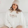 Snoopy Xmas Embroidered Hoodie Shirt