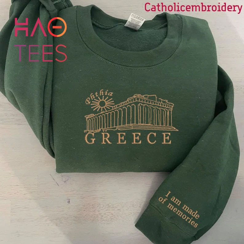 Song Of Achilles Embroidered I Am Made Of Memories Book Embroidered Crewneck Bookish Gift For Her Shirt Song Of Achilles Embroidered I Am Made Of Memories Book Embroidered Crewneck Bookish Gift For Her Shirt
