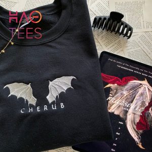 The Bargainer Series Embroidered Wing Rhapsodic Laura Thalassa Merch Booktok Crewneck Book Lover Gift Sweater Acotar Shirt