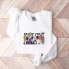 The Cruel Prince Quote Embroidered Sweater Black Elfhame Holly Black JudeThe Wicked King Booktok Comfy Oversize Shirt