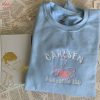 The Seven Husbands Of Evelyn Hugo Inspired Embroidered CrewneckTaylor Jenkins Reid Merch Booktok Evelyn Hugo Shirt