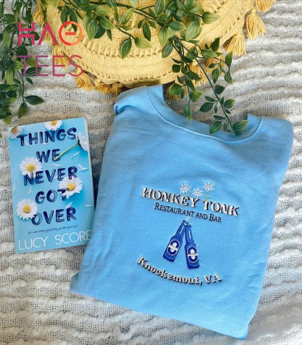 Things We Never Got Over Twngo Lucy Score Book Merch Book Gift Embroidered Shirt