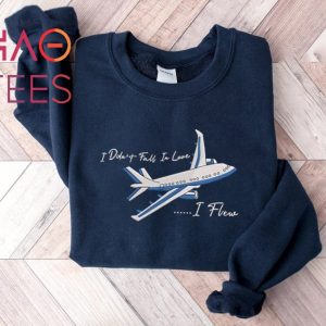 Ugly Love I Didn?t Fall In Love I Flew Embroidered It Ends With Us Colleen Hoover Merch COHO Gift Bookstagram Shirt