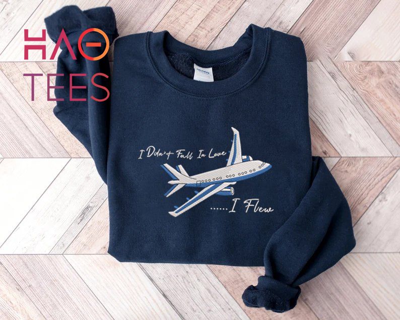 Ugly Love I Didn?t Fall In Love I Flew Embroidered It Ends With Us Colleen Hoover Merch COHO Gift Bookstagram Shirt