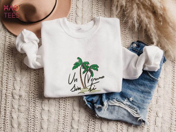 Una Navidad Sin Ti Bad Bunny Embroidered Crewneck Shirt
