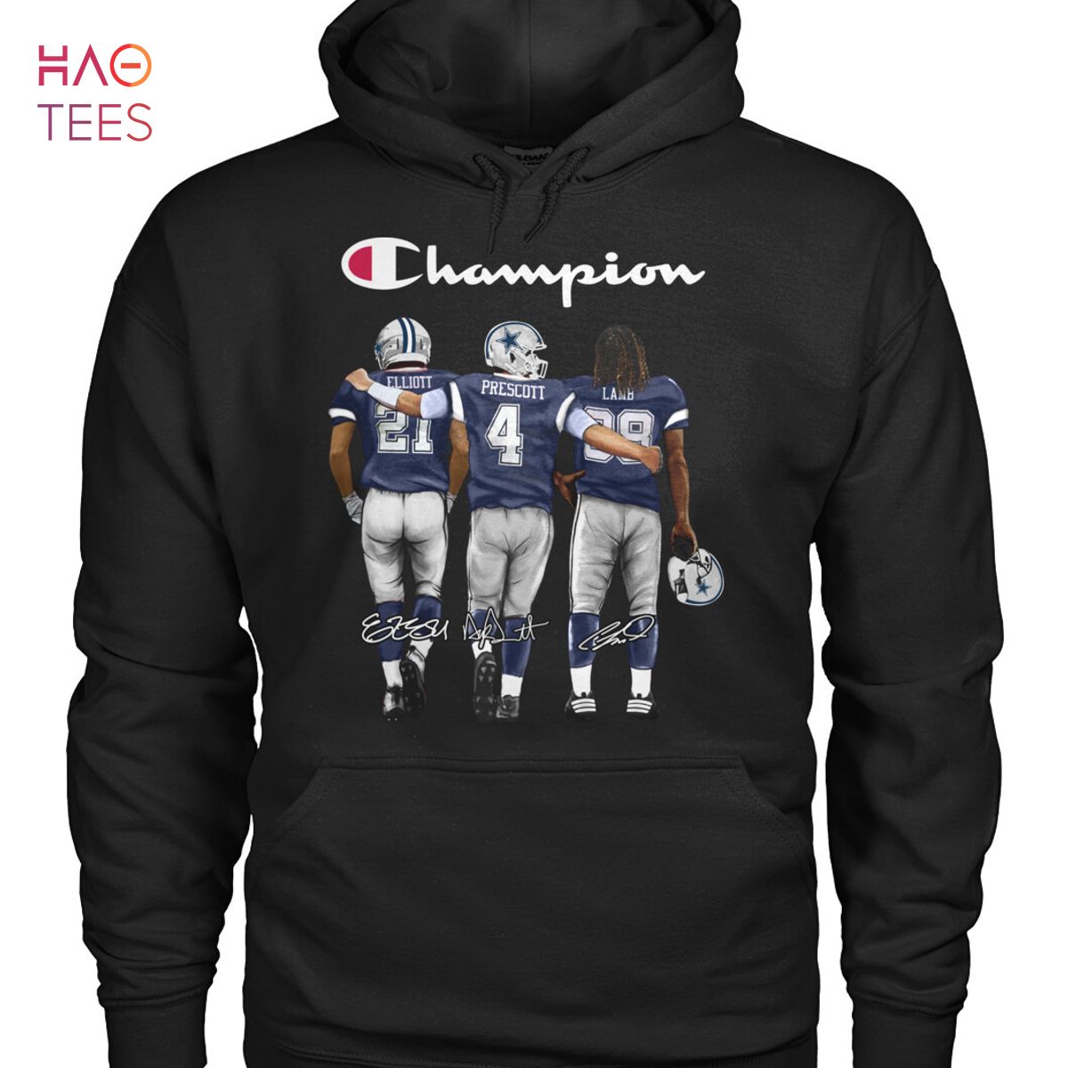 Champion Dallas Cowboys Trending T-Shirt Champion Dallas Cowboys Trending T-Shirt
