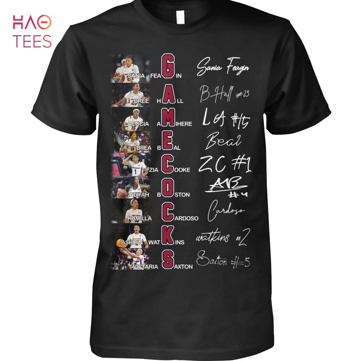 South Carolina Gamecocks Basketball T-Shirt South Carolina Gamecocks Basketball T-Shirt