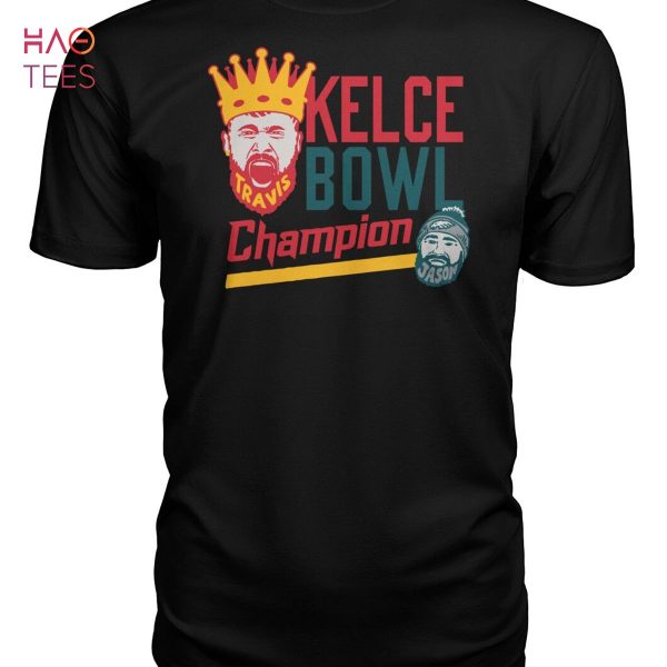 Travis Jason Kelce Bowl Champion T-Shirt