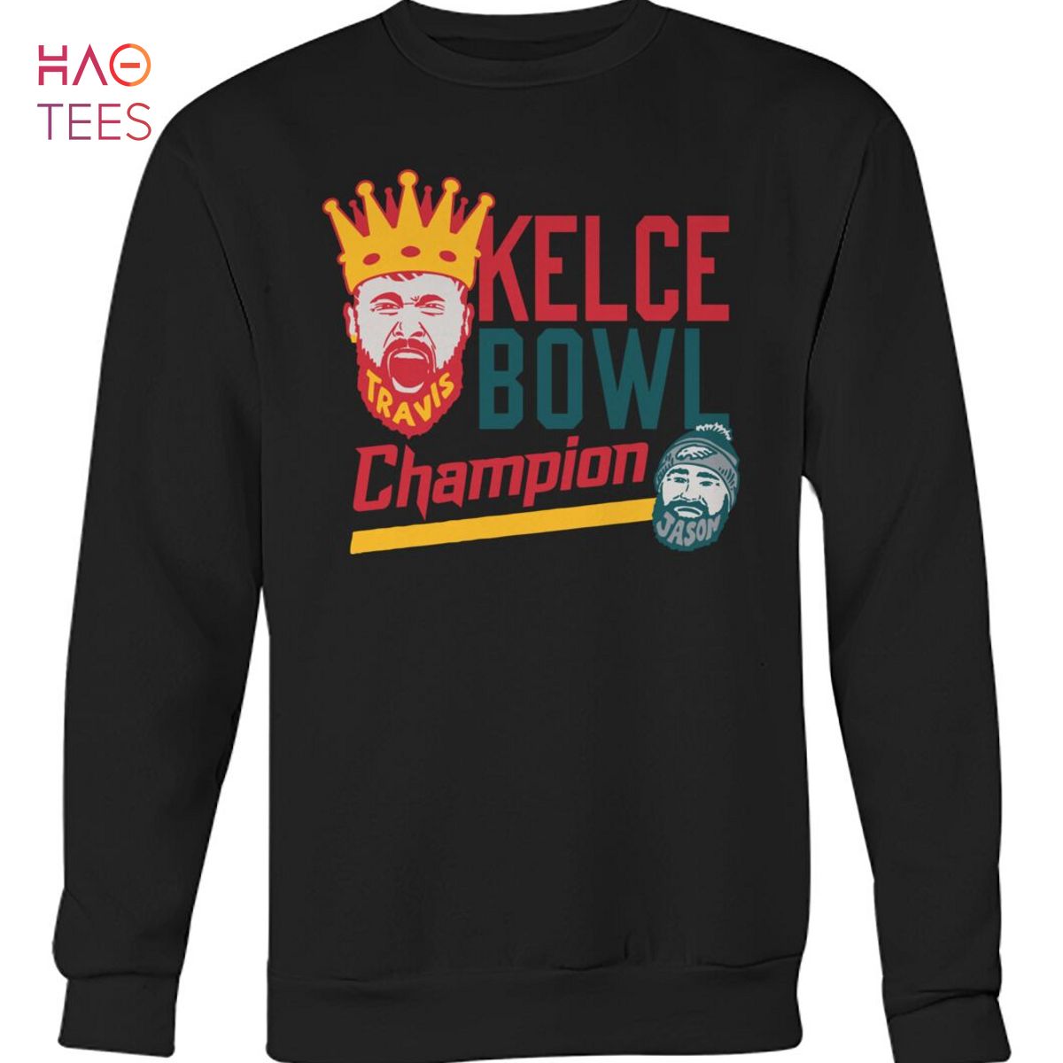 Travis Jason Kelce Bowl Champion T-Shirt