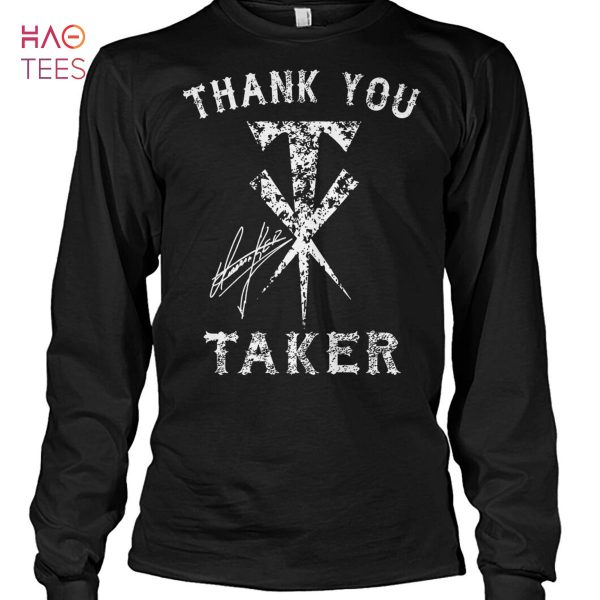 Under Taker Thank You T-Shirt