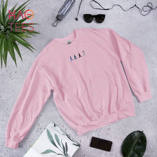 Abbey Road The Beatles Embroidery Unisex Abbey Road Crewneck Cute Embroidered Shirt
