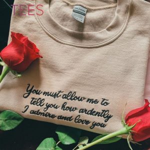Admire and Love Unisex Embroidered Shirt