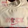 Angel Stitch Nike Logo Embroidered Shirt