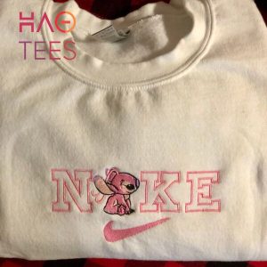 Angel Stitch Nike Logo Embroidered Shirt