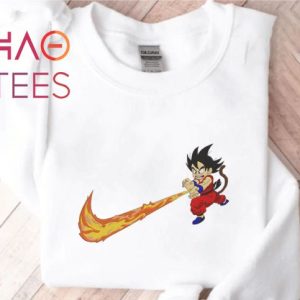 Anime Embroidered Crewneck Anime Inspired Crewneck Anime Embroidered Hot Shirt