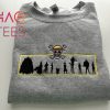 Anime Embroidered Dragon Anime Embroidered Shirt Anime Embroidered Dragon Anime Embroidered Shirt