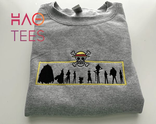Anime Embroidered Inspired Anime Embroidered Anime Crewneck Shirt