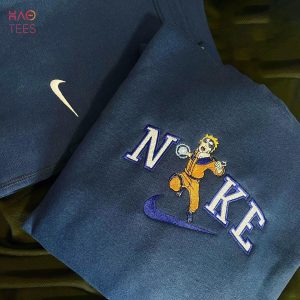 Anime Embroidered Nke Anime Swoosh Naruto Anime Nke Shirt