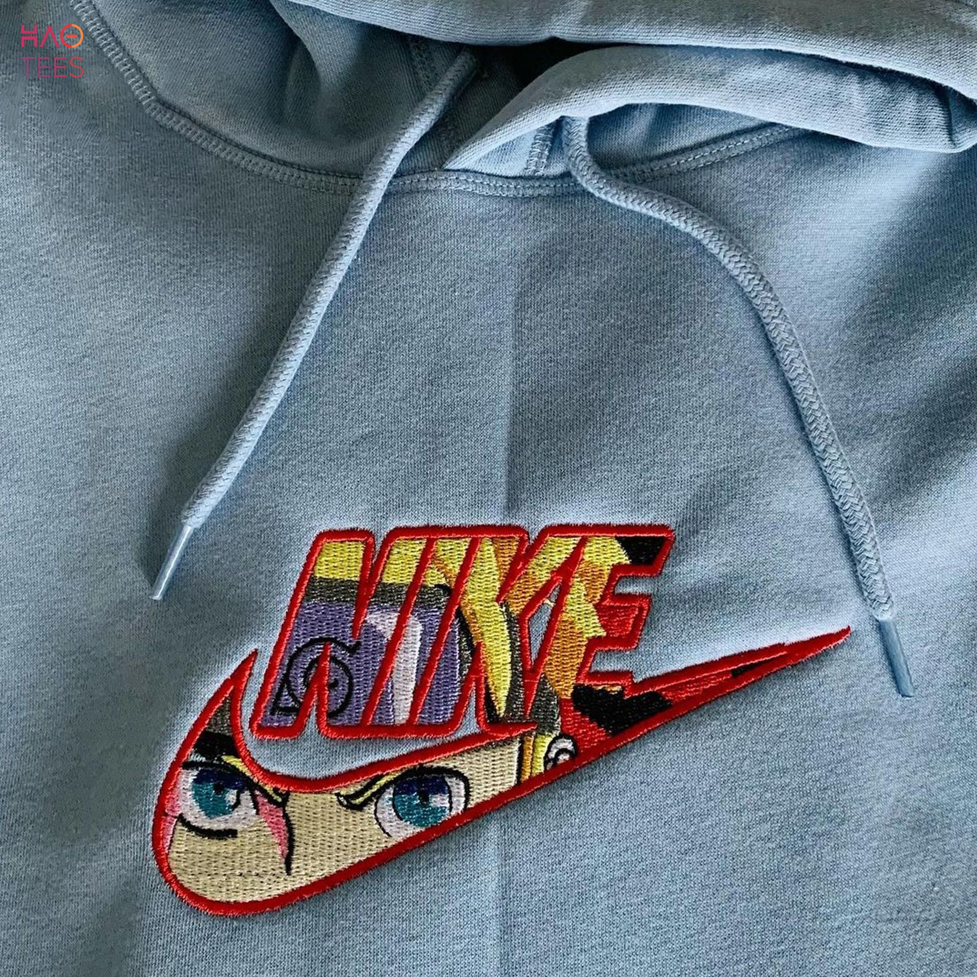 Anime Embroidered Nke Naruto Anime Nke Shirt