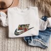 Anime One Piece Embroidered Embroidery Anime Fan Gift Embroidered Anime Clothing Shirt