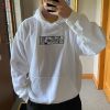 Anime TV Series Trendy Crewneck Embroidered Shirt Anime TV Series Trendy Crewneck Embroidered Shirt