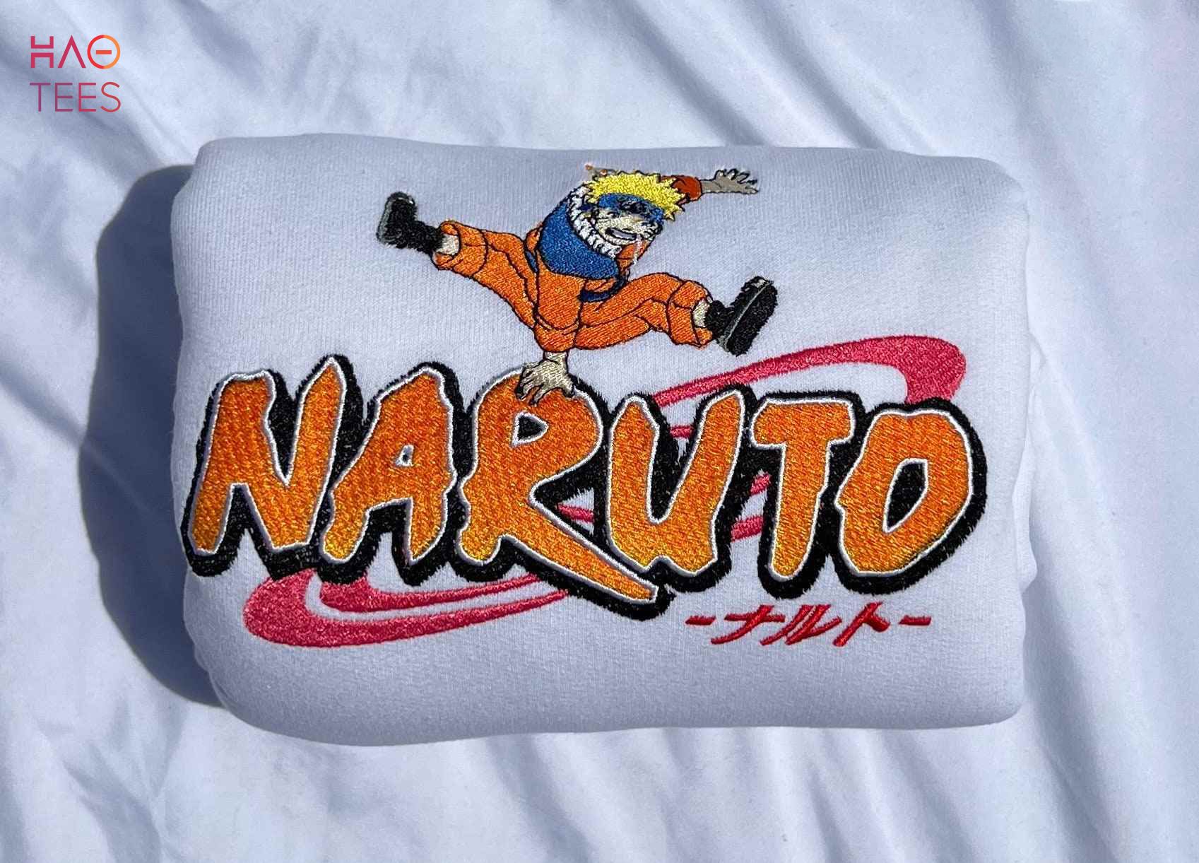 Anime TV Series Trendy Crewneck Embroidered Shirt Anime TV Series Trendy Crewneck Embroidered Shirt