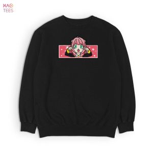 Anya Embroidered Custom Embroidery Kawaii Anime Cute Otaku Harajuku Japanese Streetstyle Shirt