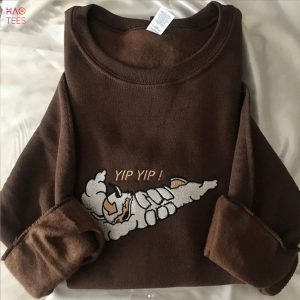 Appa Avatar Embroidered Bison Custom Design Yip Yip Appa Shirt