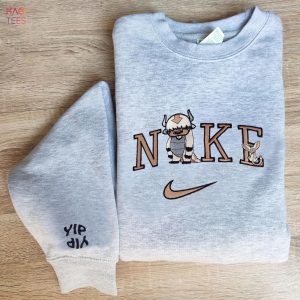 Appa Avatar Sunset Vintage Embroidery Crewneck Shirt – 6J01