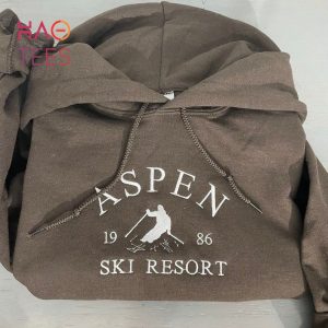 Aspen Ski Resort Embroidered Shirt
