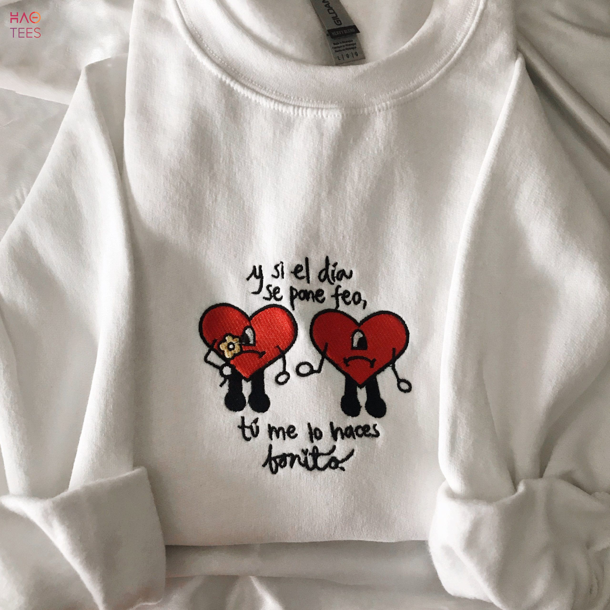 Bad Bunny Couple Embroidery New Album 2022 Shirt