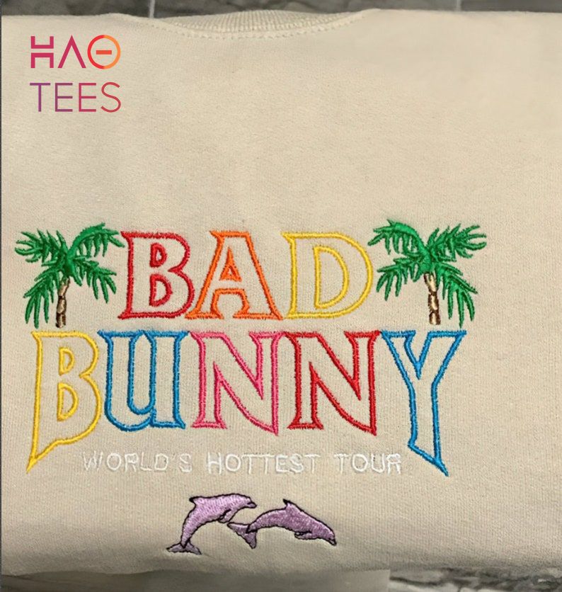 Bad Bunny Embroidered Bad Bunny Crewneck Un Verano Sin Ti Bad Bunny Album Yhlqmdlg Bad Bunny Heart Bad Bunny Apparel Bunny Shirt – AC71