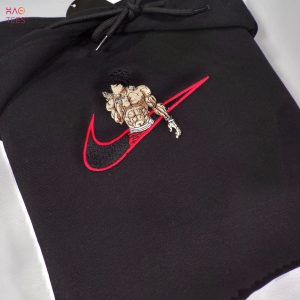 Baki Anime Embroidered Custom Embroidered Gym Workout Shirt