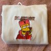 Basketball Player Embroidered Crewneck Custom Brand Sport Embroidered Shirt