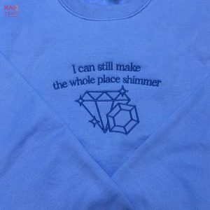 Bejeweled Embroidered Y2K Style Embroidered Crewneck Taylor Swift Music Merch Shirt