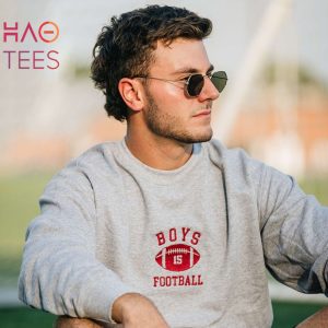 Boys Football  Embroidered Shirt