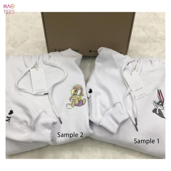Bugs Bunny X Lola Couple Custom Embroidered Shirt