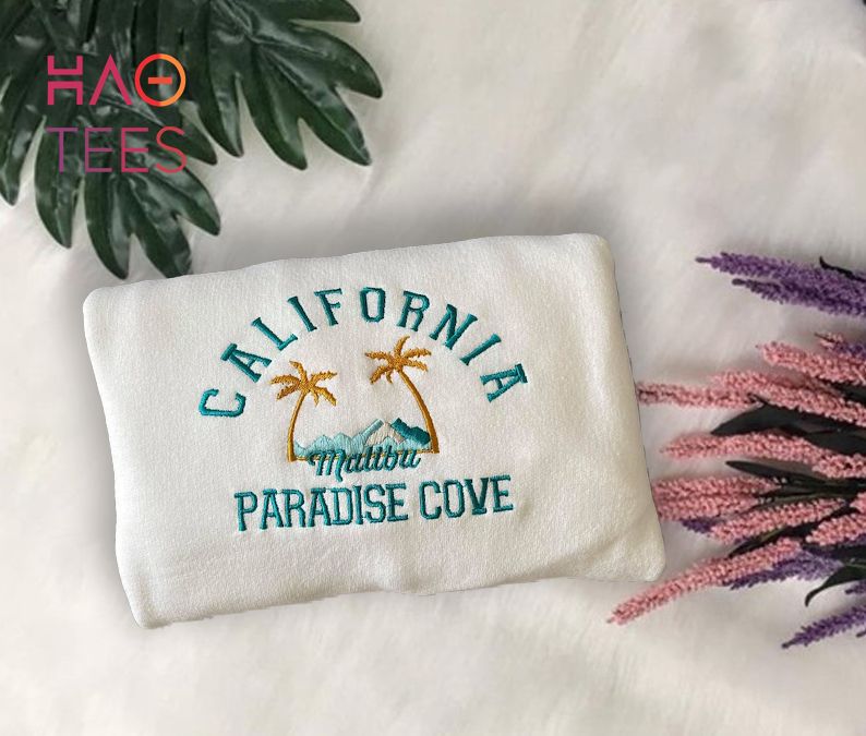 California The Paradise Embroidered California Embroidered California Lover’s Gift Shirt