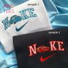 Custom Cartoon Character Couple Embroidered Personalized Couple Embroidered Stitch Angel Shirt Custom Cartoon Character Couple Embroidered Personalized Couple Embroidered Stitch Angel Shirt