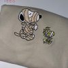 Custom Inspired Anime Embroidered Snoopy Embroidered Unisex Embroidered Shirt