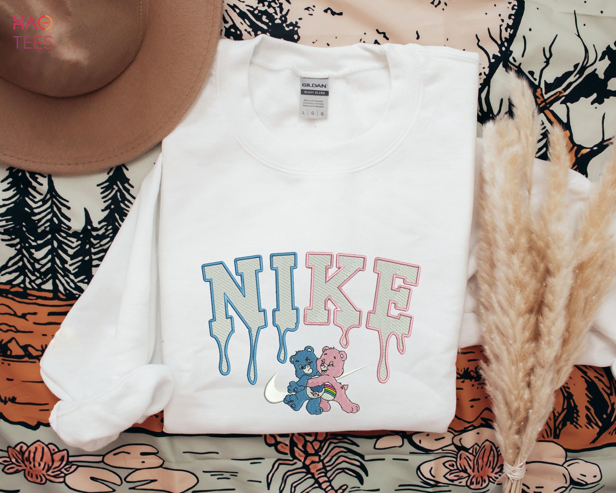 Care Bears y2k Cute Embroidery Crewneck Sweatshirt