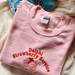 Delphi Strawberry Service Unisex Embroidered Shirt