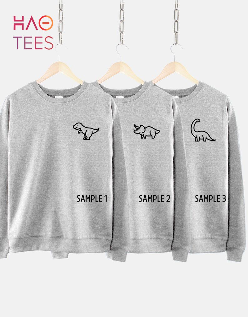 Dinosaur T-Rex Print Pocket Matching Couple Tyrannosaurus Rex Diplodocus Triceratops Shirt Dinosaur T-Rex Print Pocket Matching Couple Tyrannosaurus Rex Diplodocus Triceratops Shirt