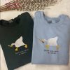 Disney Embroidered  Snoopy Heart Shirt